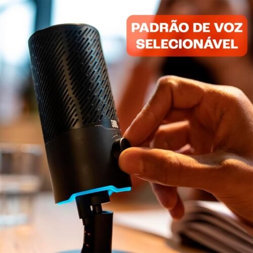 Microfone para Live JBL Quantum Stream controle de voz