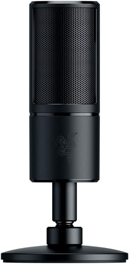 Microfone para Live Razer Seiren X  melhor para streamer
