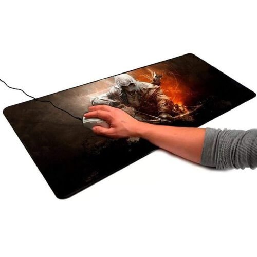 Mouse Pad Gamer Grande 70x30 Assassin's Creed jogo pc
