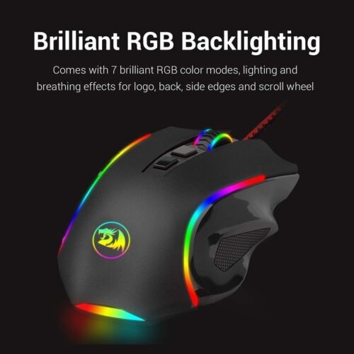 O Mouse Gamer Redragon Griffin rgb