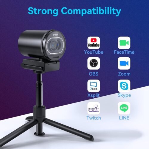 Webcam para Live EMEET S600 Ultra perfeito para live e streamer