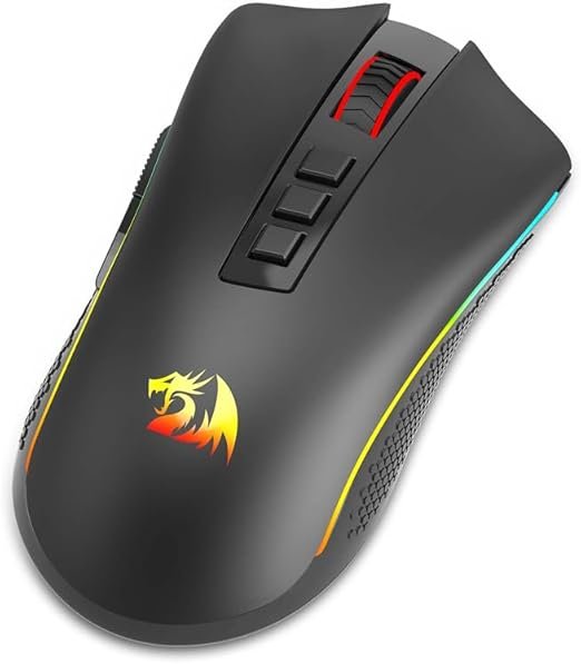 Mouse Gamer Redragon Cobra Pro Sem Fio Preto M711-PRO