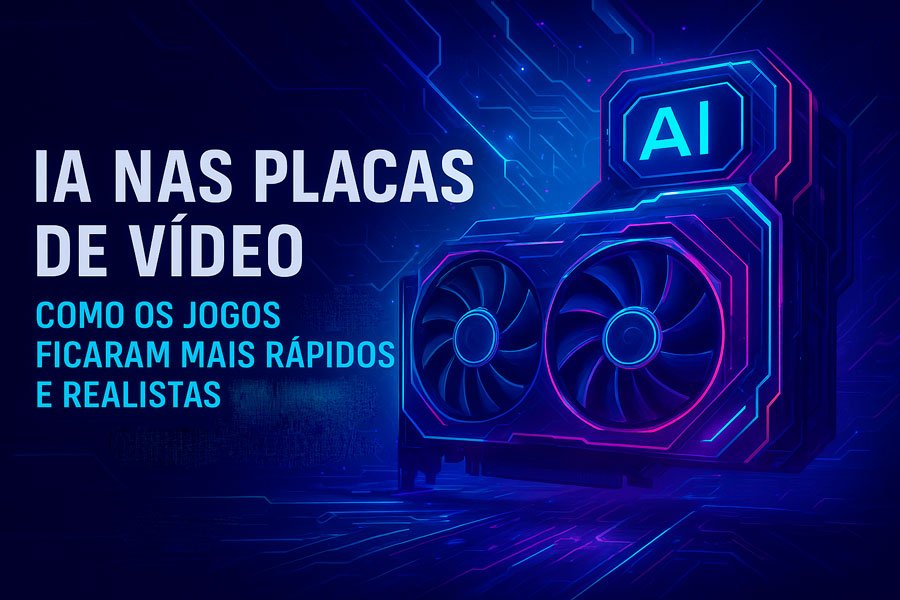 O que é a IA nas placas de vídeo