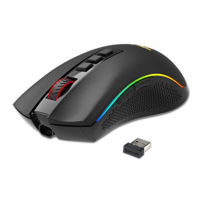 Mouse Redragon Cobra Pro - Gamer Sem Fio | 16000 DPI RGB - Imagem 3