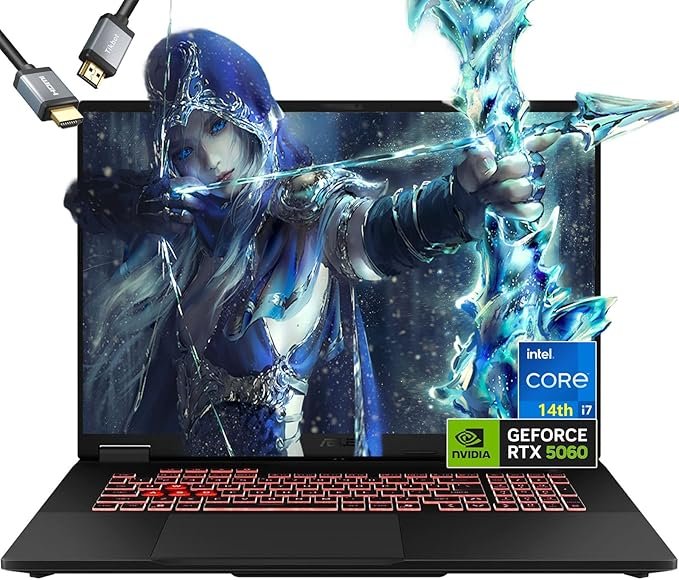 ASUS -TUF Gaming-Laptop i7-14650HX Beat AMD Ryzen 9 8945H - RTX 5053