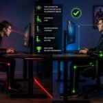 Como a Altura da Cadeira e do Monitor Afetam sua Saúde e Performance