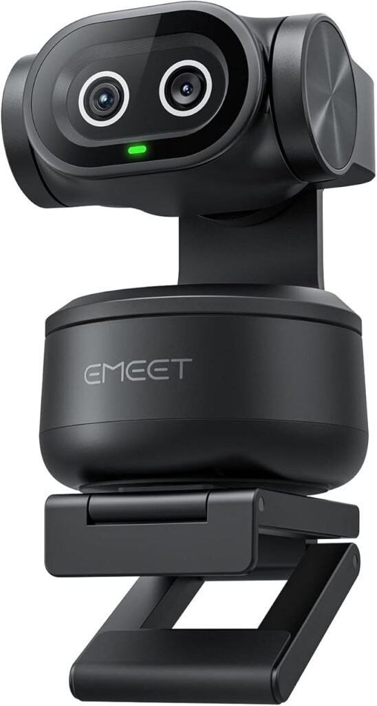 EMEET PIXY Dual-Camera AI-Powered PTZ Camera 4K