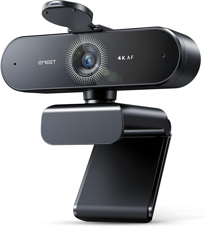 EMEET Webcam NOVA 4K para PC - Ultra 4K HD