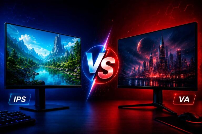 Monitor Gamer IPS vs VA
