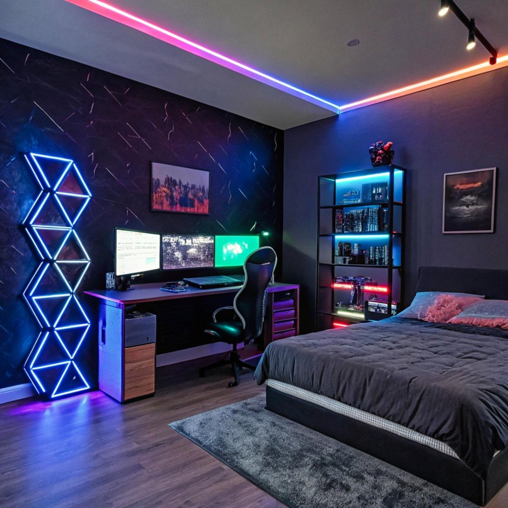 melhor Setup gamer quarto pequeno