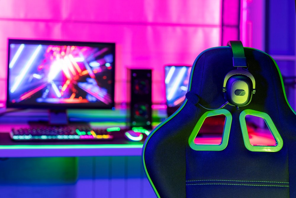setup gamer em quarto