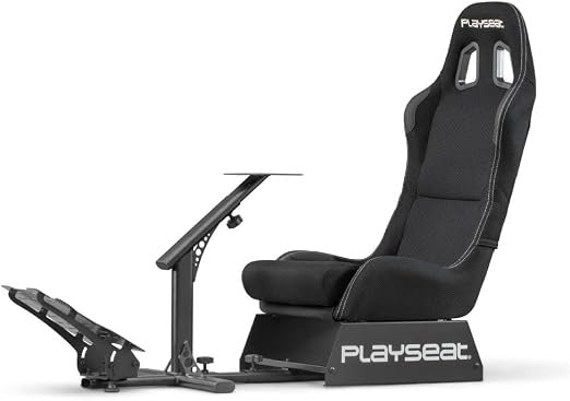 Playseat Evolution Sim Racing Cockpit | Confortável cabine simuladora de corrida | Compatível com todos os volantes e pedais no mercado | Suporta PC e console | Edição Actifit