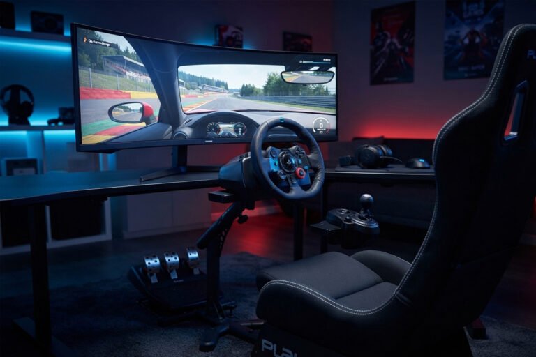 Setup para Jogos de Corrida