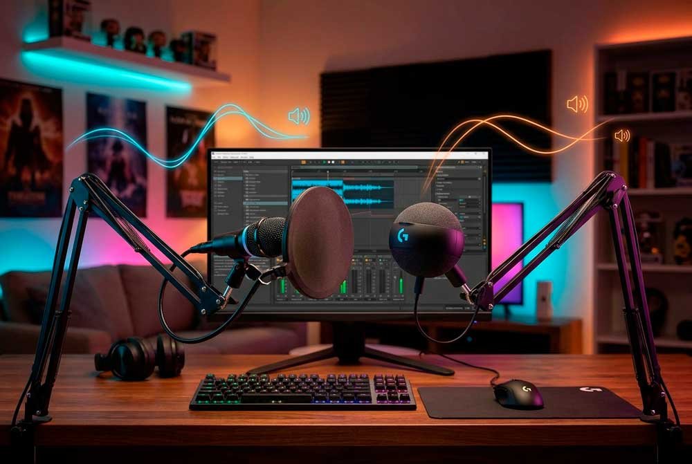 Microfone dinâmico ou condensador para jogos: o que escolher em casa barulhenta